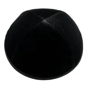 Belief Factory Wholesale Custom Kippah Jewish Velvet Yarmulka Yamaka Kippot Judaica Kippah