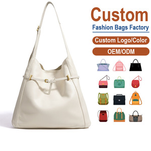 Bolso de Hombro Vintage para Mujer, de Cuero Mate de Grano Completo, con Correa Ajustable y Detalles en Tono Dorado, para Oficina, Fin de Semana, Viajes, Bolsos de Diseñador - Product Image 1