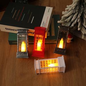 विंटेज क्रिसमस/परी शादी/पार्टी सजावट घर सजावट खोखले मोमबत्ती धारक टेलाइट कैंडलस्टिक आउटडोर - Product Image 3