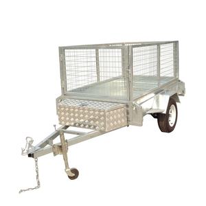 6x4 7x4 7x5 8x5 المجلفن ملحومة بالكامل مقطورة لنقل الصناديق - Product Image 3