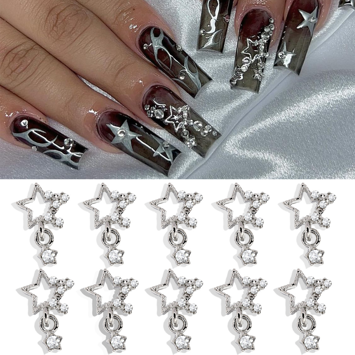 ciondolo stella in argento