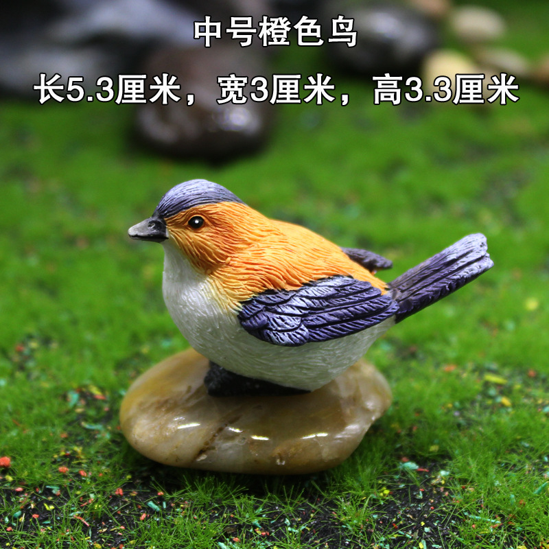miniature bird garden decoration