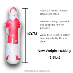 High Quality 160 cm 63 Inch Soccer <strong>Training</strong> Dummy Wholesale <strong>Safety</strong> PVC Defender for Basketball <strong>Training</strong> - Product Image 2