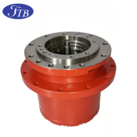 FTB 21M-27-11100 Boîte de vitesses de translation PC56 à 9 trous supérieurs et 12 trous inférieurs pour excavatrice Komatsu PC56, Pièces de rechange de marché secondaire pour transmission finale
