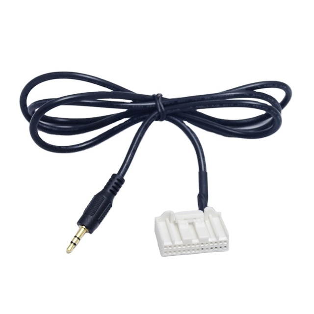 Car 3.5mm Audio AUX 28PIN Wire Adapter Input Wire Cable For Toyota Camry/Corolla/Reiz/RAV4/Highlander