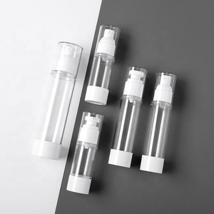 2026 New Style 15ml 20ml 30ml 50ml Benchtop Frosted Electroplating Drawing Spray Vacuum Emulsion Sub Bottle Emulsion - Product Image 6