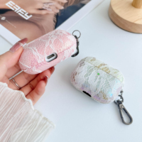 Étui pour casque d'écoute en cuir PU antiperte et antichoc de 4e génération au design personnalisé pour AirPods Étui de protection