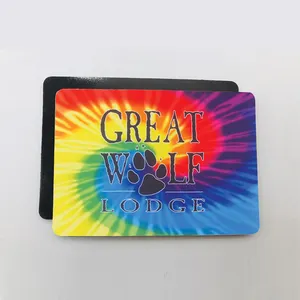Great Wolf Lodge Magnet Zoo Animals Bear Fox Wolf Foil Magnet Marker Tie Dye Magnet