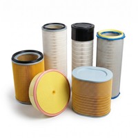 Élément de filtre à air complet pour compresseur d'air à vis Atlas Copco séries GA GX - Pièces de rechange pour tous les modèles