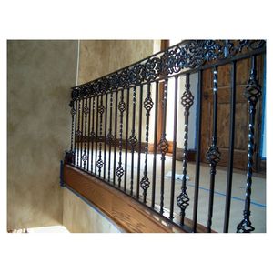 Rampe de balcon en fer forgé de haute qualité Prima, rampe en fonte, rampe en fer forgé d'<span class=keywords><strong>occasion</strong></span> - Product Image 2