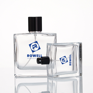 Flacone di Profumo di Lusso <span class=keywords><strong>Rosa</strong></span> Fantasia 30ml 50ml 100ml Vuoto a Forma di Corona con Tappo Nero - Product Image 1