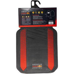 Set tappetini 2 pz Powerbar nero/rosso - Product Image 5