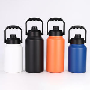 Bouteille d'<span class=keywords><strong>eau</strong></span> en métal thermique personnalisée de 2 litres en acier inoxydable pour le camping par sublimation - Product Image 1