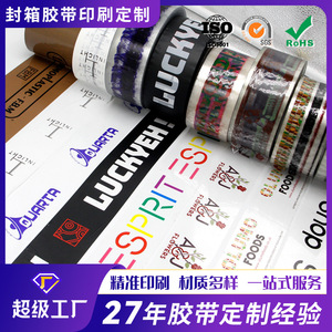 Customized Transparent Tape With Printing Logo <b>Lettering</b> Colored Packaging Sealing Tape Manufacturer Made - Product Image 4