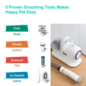 <span class=keywords><strong>Neabot</strong></span> P1 Pro tondeuse à cheveux sous vide pour chat et chien, toilettage sous vide pour chien, fourrure, épilateur, tondeuse, rasoir, outils de toilettage, Kits - Product Image 5