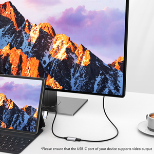 สายอะแดปเตอร์ USB <span class=keywords><strong>3</strong></span>.0/Type-C และตัว<span class=keywords><strong>แปลง</strong></span>สายเคเบิลโปรเจคเตอร์ เหมาะสำหรับแล็ปท็อปและแท็บเล็ต - Product Image 3
