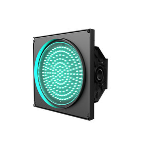 Rgy toàn màn hình màu xanh lá cây mũi tên <span class=keywords><strong>4</strong></span> khía cạnh 300 mét <span class=keywords><strong>Led</strong></span> giao thông semaforo tín hiệu giao thông - Product Image 4