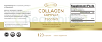 Complément alimentaire Healthife pour femmes et hommes I II III V X Multi Collagen Complex Capsules 1500mg Collagen Complex Capsule