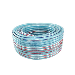 Tuyau d'arrosage flexible en PVC transparent tressé de 4, 5, 6,5 et 1 pouce pour usage extérieur - Product Image 1