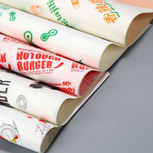 DDP Sandwich Food Packaging Greaseproof <b>Paper</b> Printed Wax <b>Tissue</b> <b>Paper</b> <b>for</b> Sipping Pizza Bread Snack Uncoated - Product Image 2