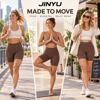 Shorts de yoga taille haute pour femme Micro Legacy Short 6, en tissu non toxique, extensible dans les 4 sens, avec logo personnalisé, fabrication OEM, vente en gros, vêtements de sport