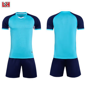 Kunden spezifische OEM-Trikots für erwachsene Fußball mannschaften Name Printing Boys 'Sports Wear Beliebte Fußballtrikot-Sets - Product Image 3