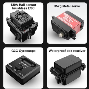 Voiture RC de rallye MJX Hyper Go SJY-7303 4x4 sans balais en métal à l'échelle 1/7, 3 canaux, télécommande électrique, pour intérieur/extérieur, haute performance - Product Image 3