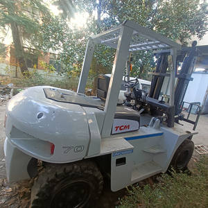 Montacargas Usados TCM FD70 FD30 FD50 FD80 FD100 FD160 FD200, Maquinaria de Movimiento de Tierras, Motor Original, Económico y de Alta Eficiencia - Product Image 5
