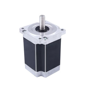 Motor Stepper Hybrid Nema34 86 Single/Dual Shaft, Torsi Tinggi 12Nm, Shaft 150mm, 14mm Dua Fase 1.8 Derajat, Single/Dual Shaft Double - Product Image 6