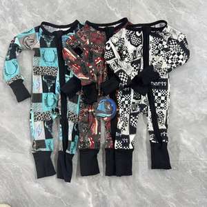 ชุดเด็กอ่อนแบบลำลองสองแบบ สไตล์จีน ผลิตจากผ้าไผ่ สำหรับเด็กแรกเกิด ทั้งเด็กหญิงและเด็กชาย ขายส่งและรับผลิตตามแบบ ชุดนอนเด็กแขนยาวผ้าไผ่ - Product Image 4