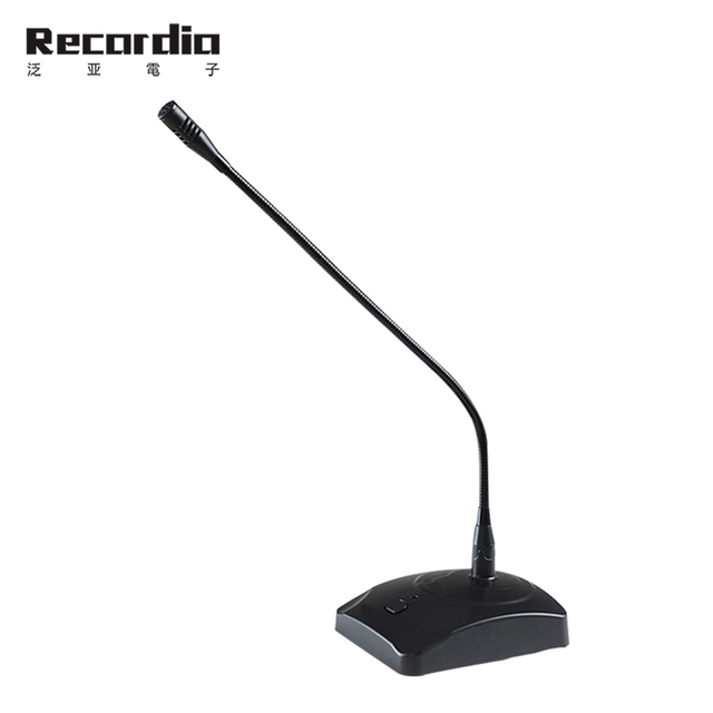 Gooseneck Desktop Meeting Conference Cable Microphone Flexible Metal Tube