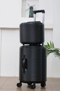 2024 phong cách mới hình dạng khác nhau vòng tròn vali với túi nhỏ unisex độc đáo tùy chỉnh vali cho du lịch - Product Image 6