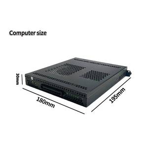 มินิพีซี Intel Core i3/i5/i7 Alder Lake U Series 12 คอร์ รองรับจอแสดงผลสามจอ HDMI+DP+VGA ฮ็อตสวอป SSD WiFi6 USB3.0 สำหรับป้ายดิจิทัล - Product Image 2