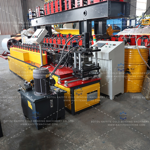 Máquina perfiladora automática de lamas para persianas con certificación CE, bomba hidráulica para corte de acero galvanizado de 0.7-1.2mm para el sur - Product Image 4