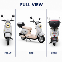 Vélo électrique de transport à forte capacité de charge, moteur 215, contrôleur 9 canaux, frein à tambour, grand coffre, longue autonomie, scooter électrique pour adultes