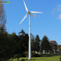 Éolienne à contrôle de pas 5KW 10KW 20KW 30KW, fabricants d'éoliennes à axe horizontal