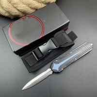 Couteau de poche pliant EDC DIY en alliage de zinc, couteau utilitaire, outil de survie tactique pour le camping et la chasse en extérieur – Offre Spéciale