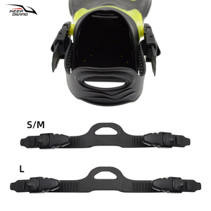 ครีบดำน้ำ Keep Diving รุ่น Tpr ปรับขนาดได้ แบบเปิดส้นเท้า ไซส์ S M L สำหรับดำน้ำแบบสกูบา - Product Image 1