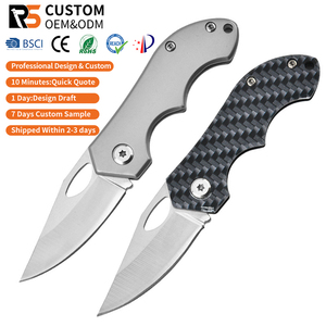 Navaja de Bolsillo EDC Mini de Acero Inoxidable de Alta Calidad, para Campismo al Aire Libre, Personalizable, Compatible con OEM - Product Image 1