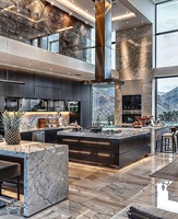 Designs modernes d'armoires suspendues intégrées et de placards sur mesure, meubles de cuisine durables en laque blanche