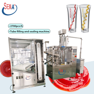 Máquina de llenado y sellado de tubos blandos de ungüento completamente automática para aceite corporal de <span class=keywords><strong>vaselina</strong></span> - Product Image 1