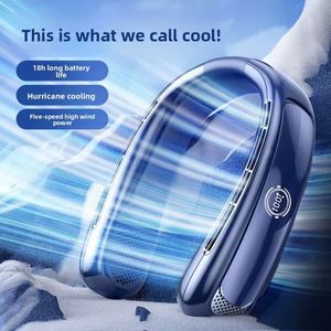 High Quality Factory Wholesale Portable Neck Personal <b>Mini</b> Rechargeable <b>Fan</b> for Summer Outdoor Use - Product Image 5