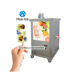 Nouvelle machine de fabrication de kulfi en acier inoxydable commerciale automatique fabricant de sucettes glacées machine à sucettes glacées à vendre