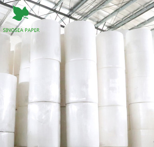 Bán Buôn Chất Lượng Cao Gỗ Nguyên Chất Bột Giấy Jumbo Rolls Nguyên Liệu Giấy <span class=keywords><strong>Tissue</strong></span> Jumbo Rolls - Product Image 2