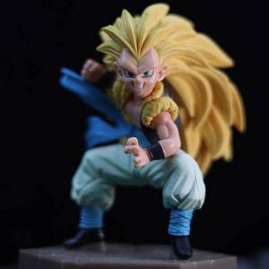 Figura de Acción de <span class=keywords><strong>Goku</strong></span> Super Saiyan 3 de 10 cm, Modelo DXF Fighting Vol3, Figura de Anime de PVC, Juguete para Niños, Regalo - Product Image 1