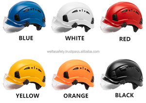 Casco de Seguridad WELTA Cómodo de ABS para Cuidado Personal, Certificado ANSI Z89.1 y CE EN397, 420g, con Ranuras y 6 Puntos de Suspensión - Product Image 6