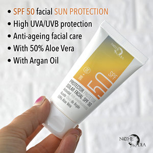 Anti-Aging Facial <b>Sunscreen</b> Spf 50 50Ml Tube Wrinkle-Resistant Sun Protection Cream For Daily Facial Care - Product Image 2