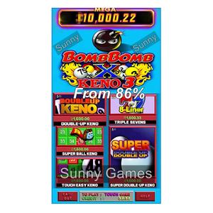 Multi Bing <span class=keywords><strong>Mania</strong></span> 4in1 Vertical Taiwan Game Board Red bar Rabbit PCB Game Board (quantité minimale de commande 1 Pcs) <span class=keywords><strong>Prix</strong></span> d'usine pour les machines d'amusement - Product Image 5