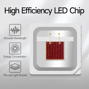 LED SMD Rouge <span class=keywords><strong>3030</strong></span> 0.5W 655-660nm 15-20LM à puce AlGaN pour la croissance des plantes avec service de conception d'éclairage et durée de vie de 50000H - Product Image 2