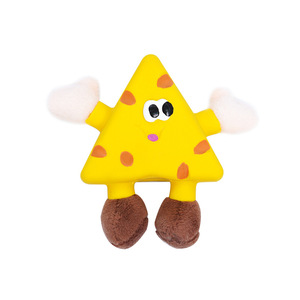 Jouet pour chien en peluche latex, sonore, à mâcher, pour chiens de petite et moyenne taille, usage intérieur, motif dessin animé - Product Image 5